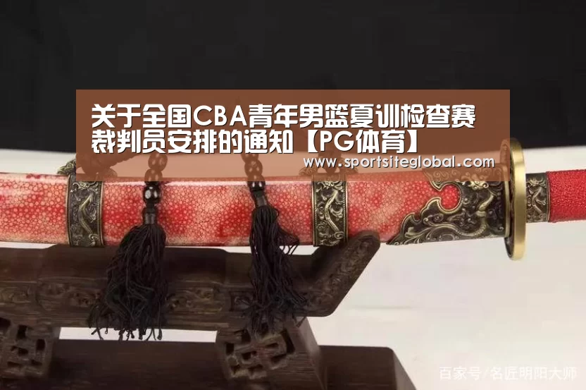 关于全国CBA青年男篮夏训检查赛裁判员安排的通知【PG体育】(图3) PG服务